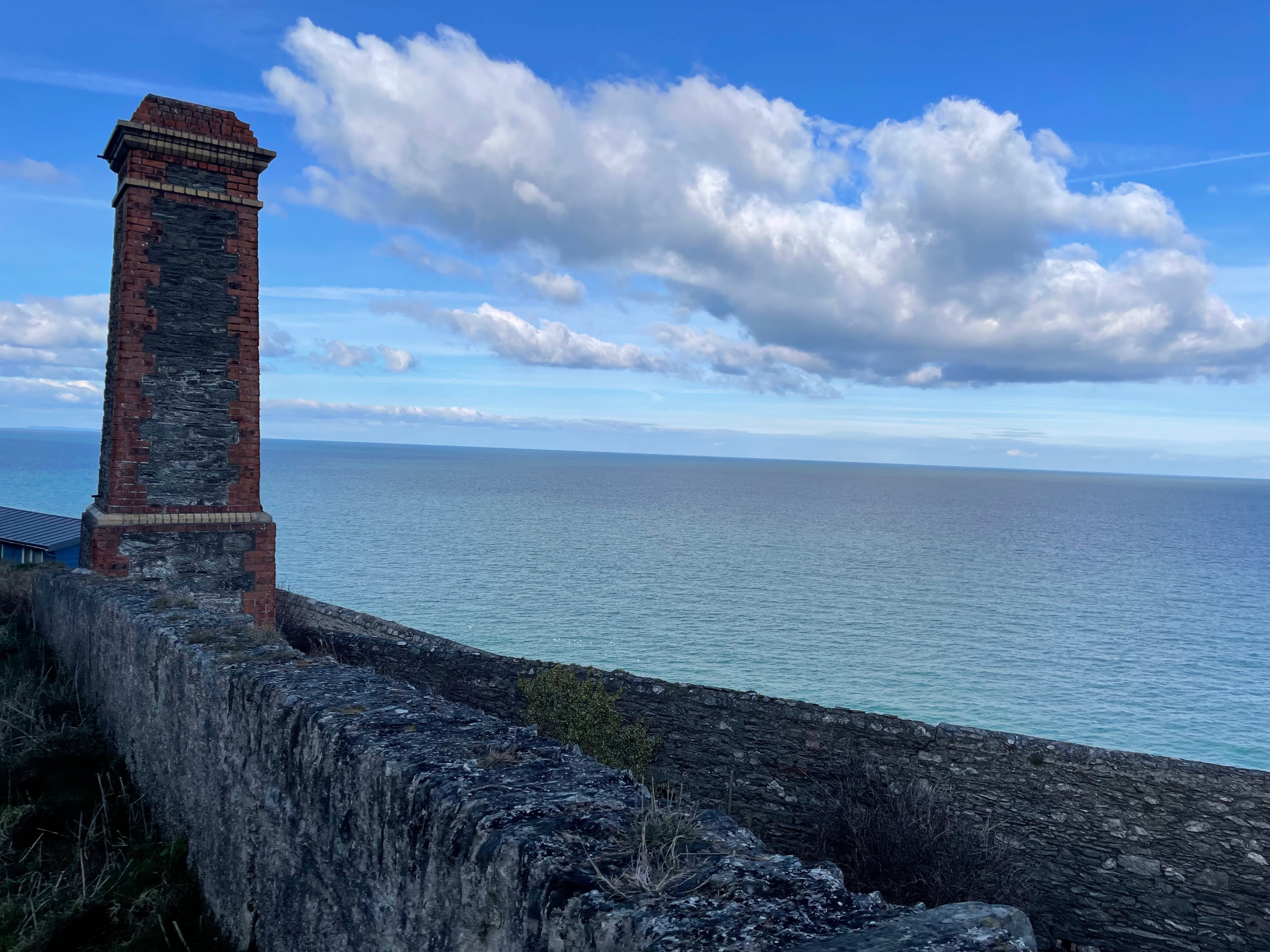 Wall Next To Beautiful Sea